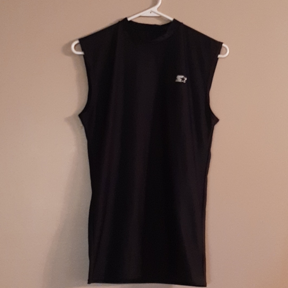 Black Starter Sleeveless Shirt Size Large (Boys)